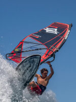 2026 Naish Force 4 Windsurfing Sail - Black/Red
