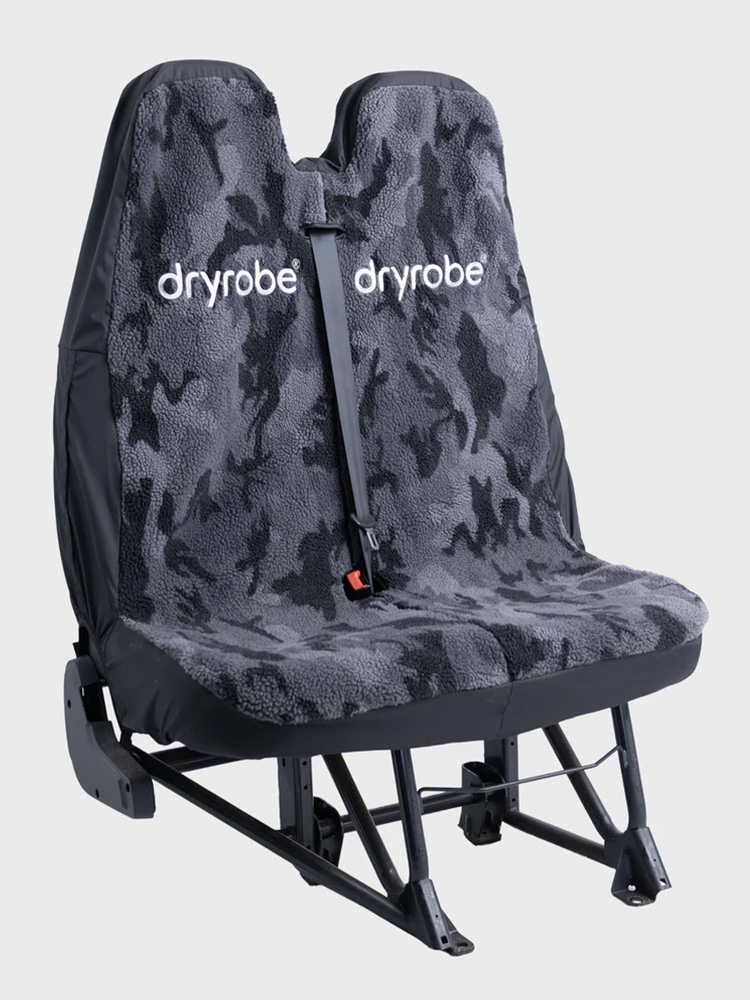 Dryrobe Double Van Seat Cover - Black Camo Dryrobe Double Van Seat Cover - Black Camo