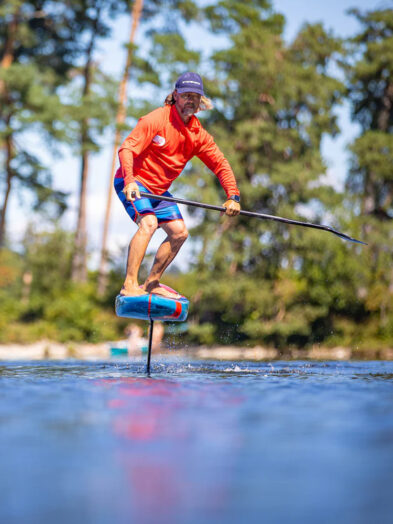 2026 STARBOARD ACE FOIL LIGHTNING Downwind Board - Blue Carbon