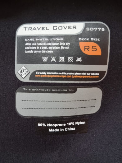 Palm Neoprene Cockpit Travel Cover Spec