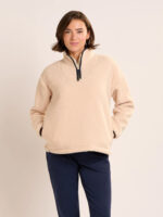 Brakeburn Wey Quarter Zip Borg Fleece