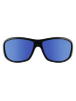 Dirty Dog Sunglasses Vampire (M) Satin Black | Grey/Blue Mirror Polarised - 53832