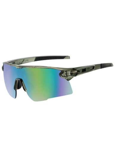Dirty Dog Sunglasses Force (L) Crystal Light Green | Grey/Green Mirror - 53822