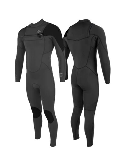 Sooruz FLY+ 3/2 Front Zip Fullsuit - Black