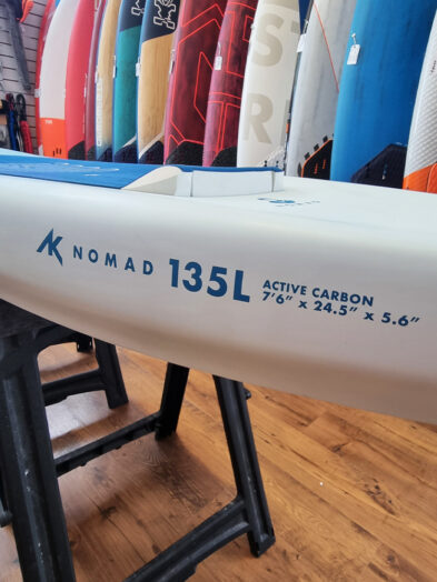 Second Hand Ex Demo AK Nomad Active Carbon 135ltr Downwind Foil Board