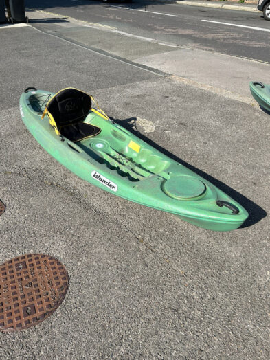 second green kayak