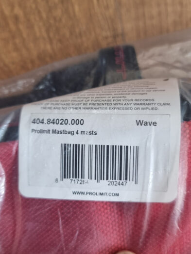 Prolimit Mast Bag Wave - Red