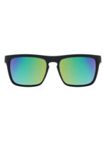 Dirty Dog Sunglasses Monza Satin Black Frame Grey Polarised Lens - 53406