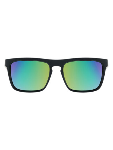 Dirty Dog Sunglasses Monza Satin Black Frame Grey Polarised Lens - 53406