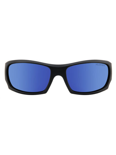 Dirty Dog Sunglasses Ninja Black Frame | Blue Mirror Polarised - 53811